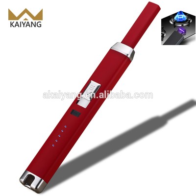 Windproof Flameless Usb Rechargeable Electric Arc BBQ Lighter