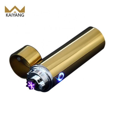 High quality 550mA battery capacity triple arc usb lighter long cigar torch